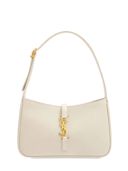 Le 5 à 7 smooth leather hobo bag - Saint Laurent - Women | Luisaviaroma | Luisaviaroma