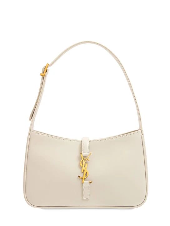 Le 5 à 7 smooth leather hobo bag - Saint Laurent - Women | Luisaviaroma | Luisaviaroma