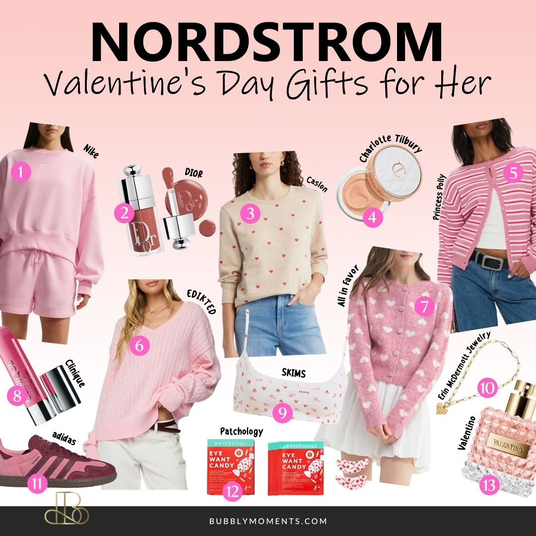 Valentine’s Day made easy 💖 If you’re looking for thoughtful Valentine’s Day gifts for her, these Nordstrom finds are such a good place to start. From stylish wardrobe staples to beauty favorites and cozy luxe pieces, everything here feels special and gift-worthy.
Whether you’re shopping for your partner, your best friend, or treating yourself, these picks are perfect for celebrating love in all forms. I love how effortless these gifts feel—classic, elevated, and easy to love. Save this for later, tap to shop, and find something she’ll be excited to receive this Valentine’s Day 💝
#LTKValentine #LTKSeasonal #LTKFindsUnder100 #ValentinesDayGifts #GiftsForHer #NordstromFinds #GiftIdeasForHer #ValentinesInspo #WomensGifts #GalentinesDay #SelfLoveGifts #FashionFinds #BeautyFinds 

 