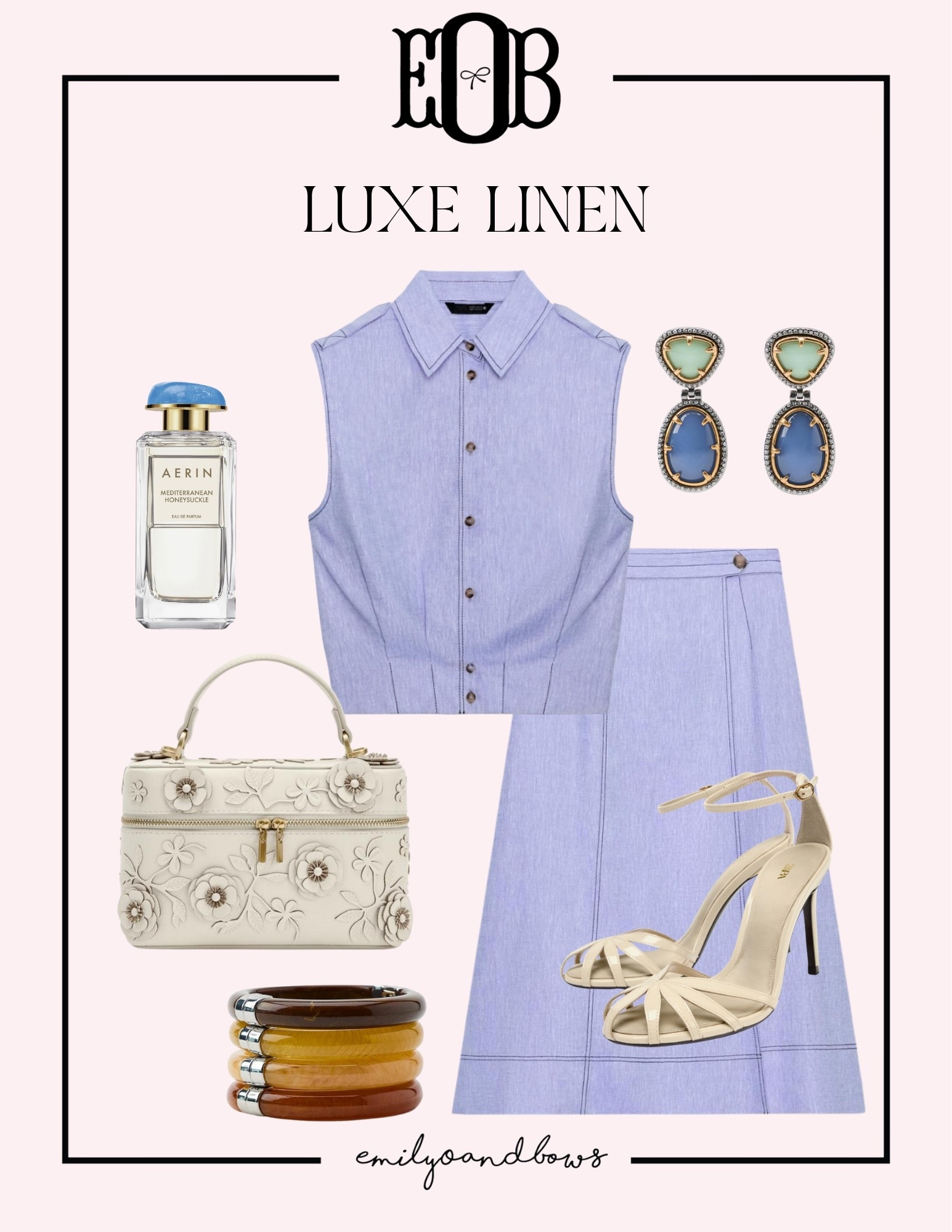 Luxe Linen! Linen is so easy to wear in the summer for that effortless summer look, sharing a full outfit!