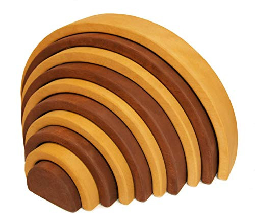WOODEN RAINBOW Great Kids room decor (7 Pcs pieces Medium) | Amazon (US)