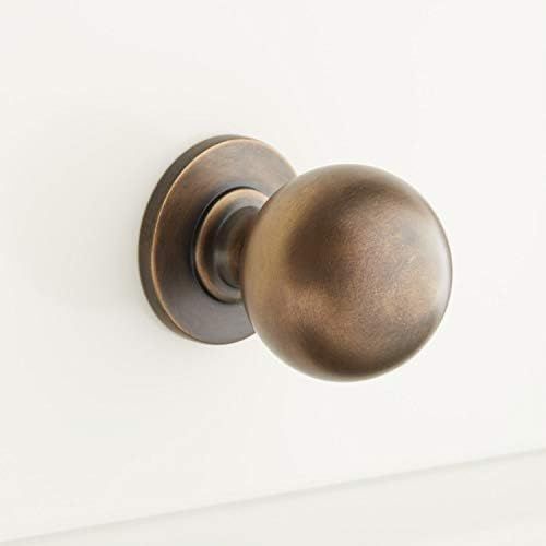 Signature Hardware 946678-1 1" Rodino Solid Brass Round Cabinet Knob | Amazon (US)