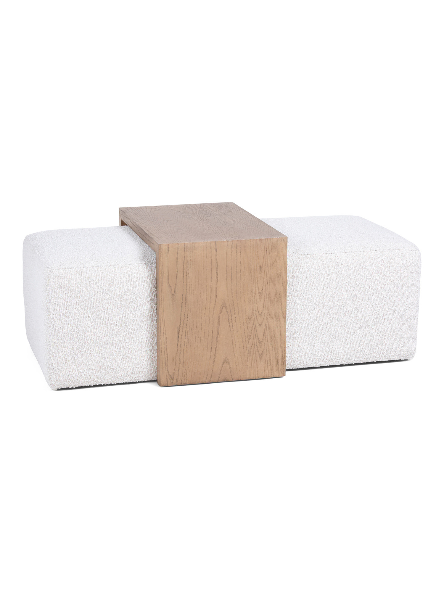 53x18 Modern Wooden Accent Ottoman | TJ Maxx
