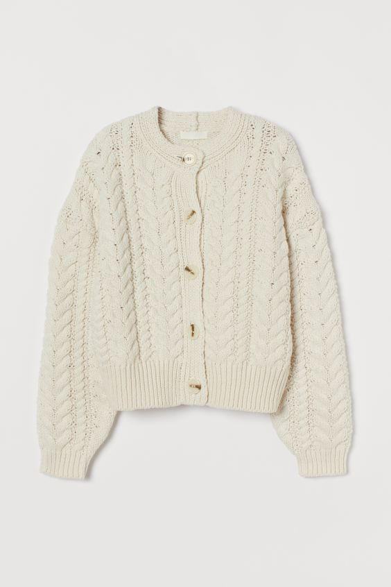 Cable-knit Cardigan | H&M (US + CA)