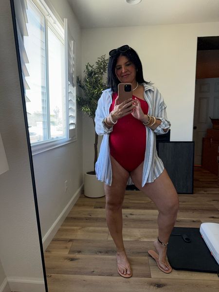 Maternity swimsuit // I’m wearing a XL in the red one piece. The cover is old but linking one that is similar. 

xo, Sandroxxie by Sandra www.sandroxxie.com | #sandroxxie 

#LTKStyleTip #LTKSwim #LTKBump
