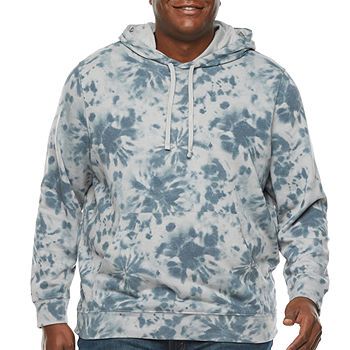 The Foundry Big & Tall Supply Co. Mens Long Sleeve Tie-Dye Hoodie | JCPenney
