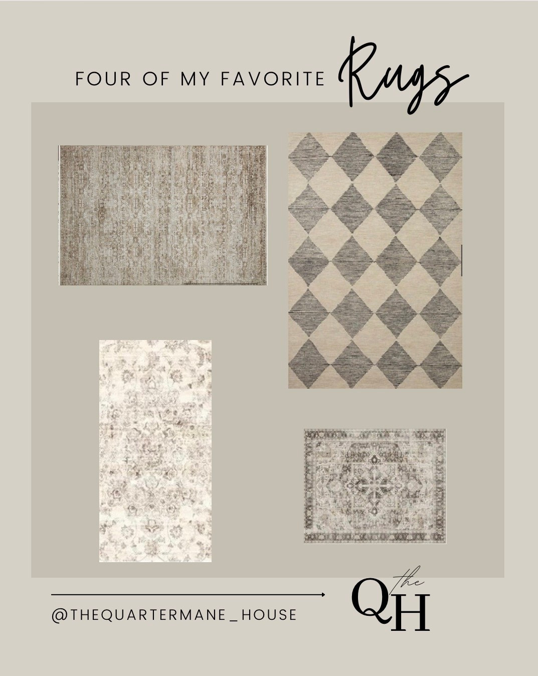 Sharing a few of my tried & true rugs that I would purchase over and over again! All neutral, durable, beautiful and affordable 👏

#LTKHome