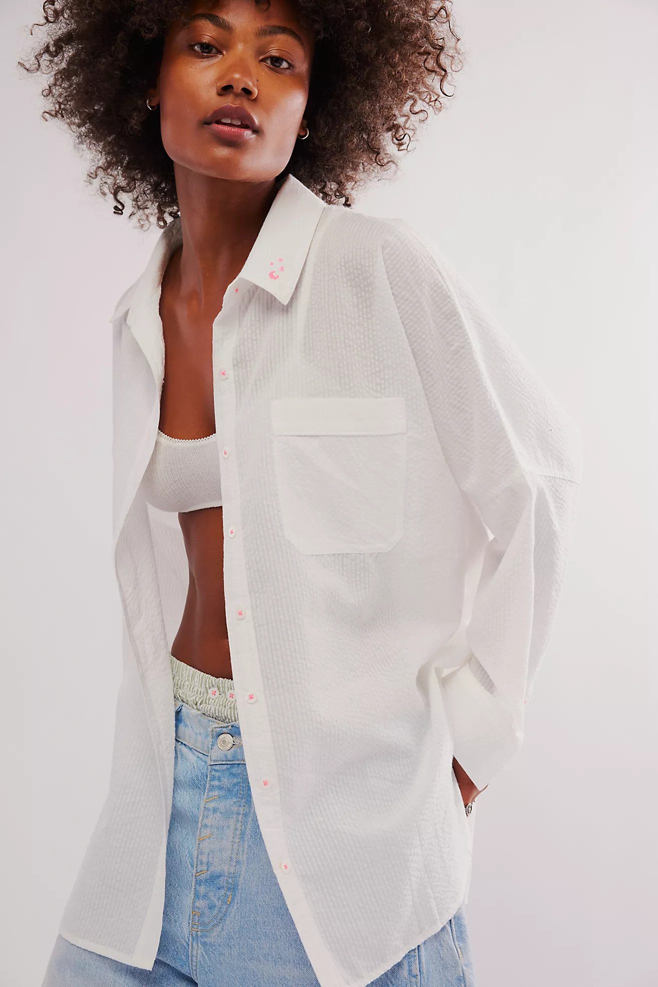 Cloud Nine Lounge Shirt | Free People (Global - UK&FR Excluded)