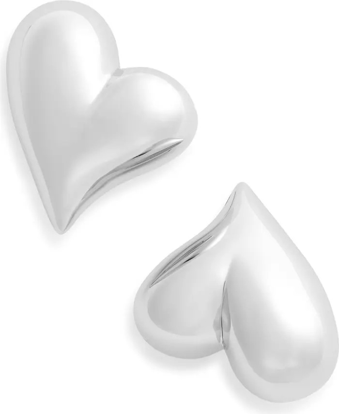 Art Heart Button Stud Earrings | Nordstrom