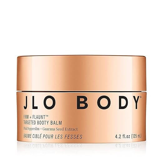 JLO BEAUTY Firm + Flaunt Targeted Booty Balm | Firms, Hydrates, Improves Skin Elasticity & Target... | Amazon (US)