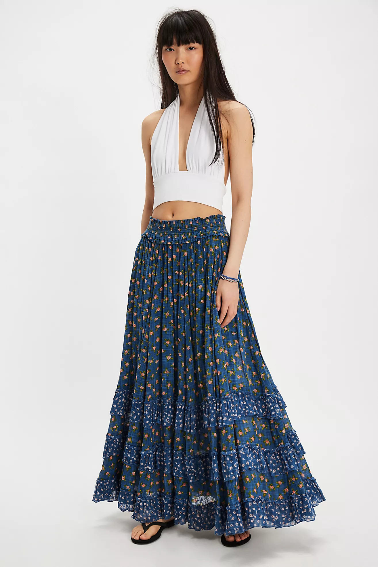FP One Brynn Printed Maxi Skirt | Free People (Global - UK&FR Excluded)
