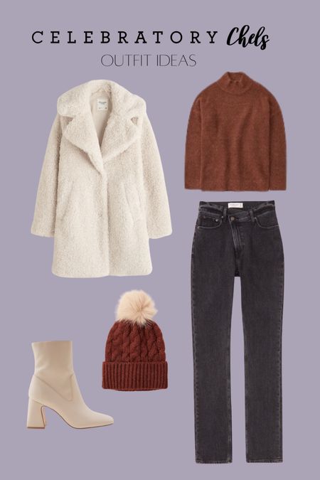 Teddy jacket
Coat
Criss cross jeans
Cable knit beanie 
Block heel boots 
Turtleneck
Winter outfit
Travel outfit
Cozy look 
Gifts for her 

#LTKxAF #LTKGiftGuide #LTKHoliday