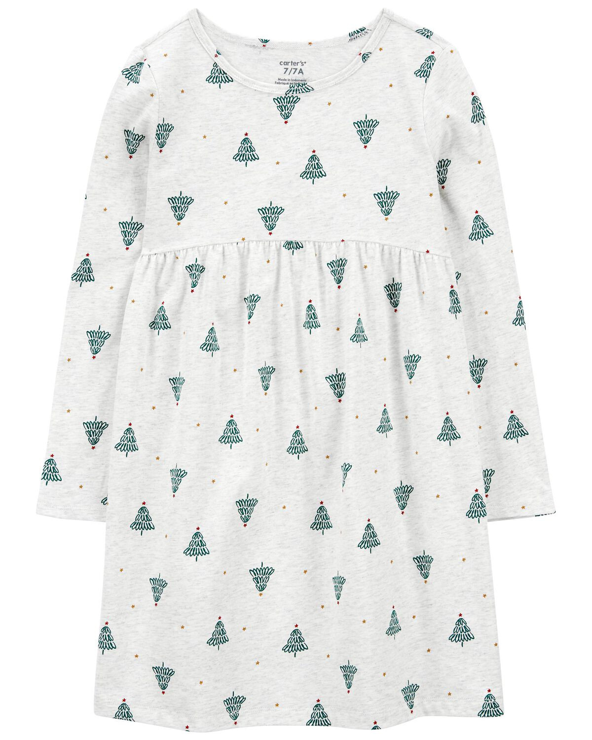 Kid Christmas Tree Jersey Dress - Carter's | Carter's | Carter's Inc