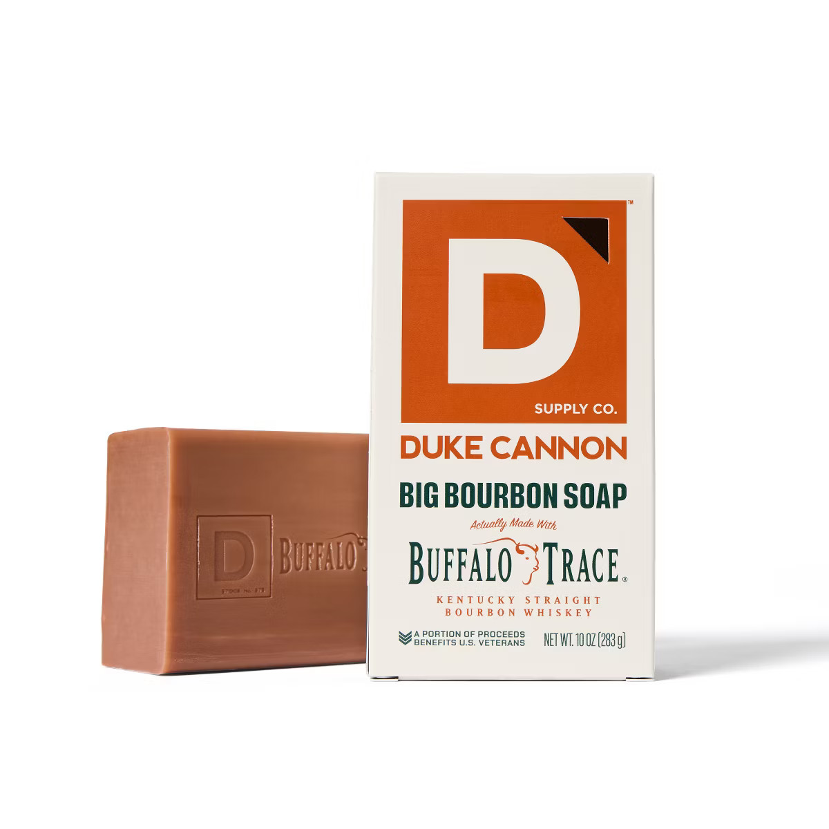 Duke Cannon Supply Co. Big Ass Brick of Soap for Men - Buffalo Trace Bourbon Bar Soap - 10oz | Target