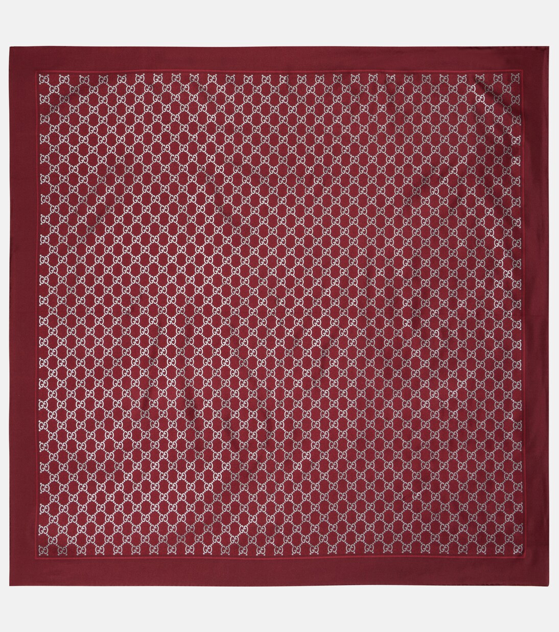 GG silk twill scarf | Mytheresa (US/CA)