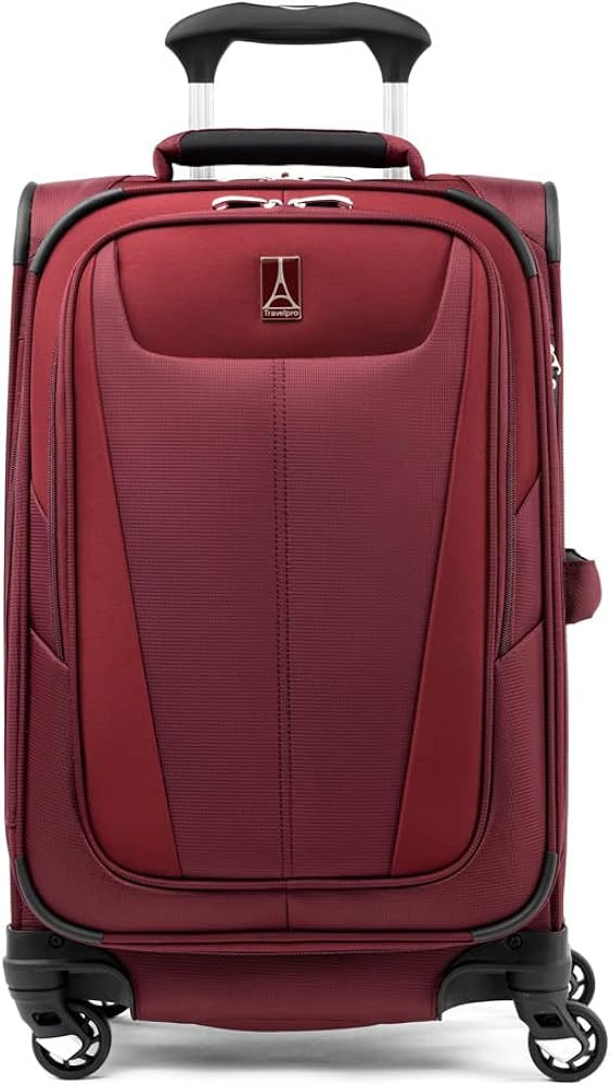 Travelpro Maxlite 5 Softside Expandable Carry on Luggage with 4 Spinner Wheels, Lightweight Suitc... | Amazon (US)