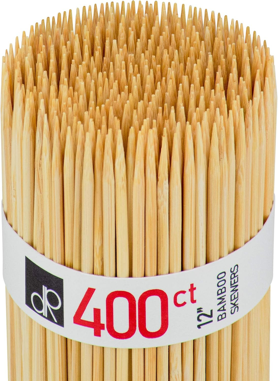 Bamboo Skewer Sticks, 12 inch, BBQ and Crafting (400 Count) | Amazon (US)