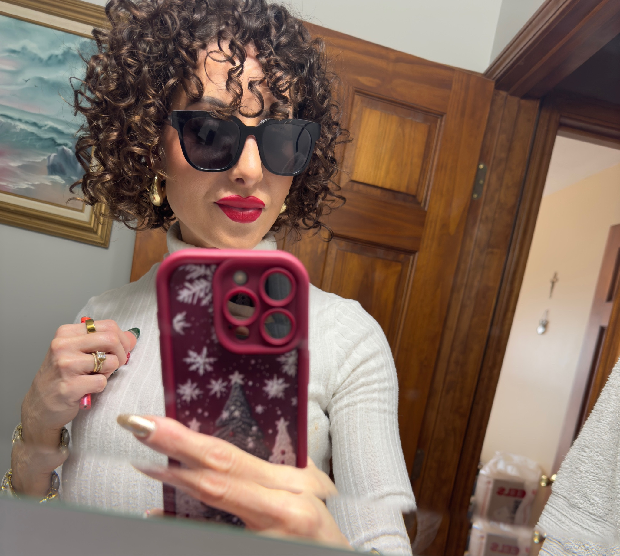 Curly hair routine
Curly hair products
Curly girl
Short curly hair 
curly bangs

#LTKStyleTip #LTKBeauty