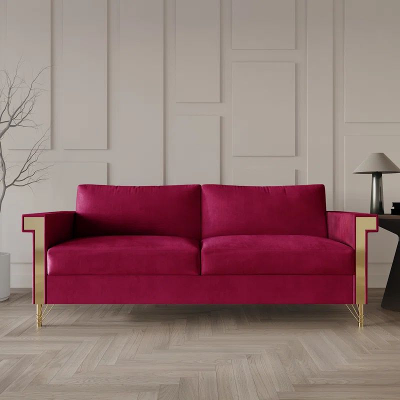 Snaresbrook 76.57'' Upholstered Sofa | Wayfair North America