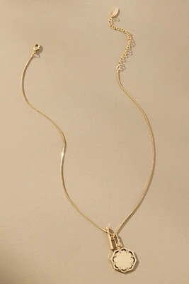 Octagon Coin Pendant Necklace | Anthropologie (US)
