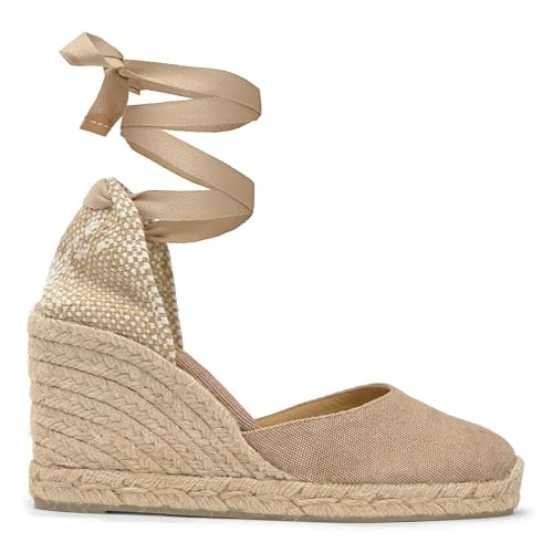 CASTANER, Women, Carina 80 Wedge Espadrille, Sand, 5, Medium | Amazon (US)
