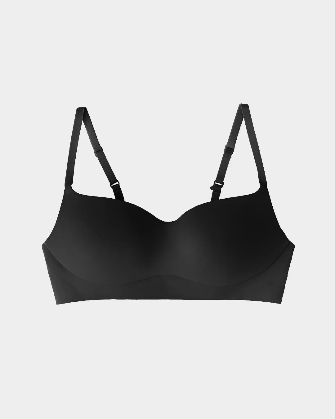 Black Balconette Bra – Seamless, Supportive, and Comfy | EBY (US)