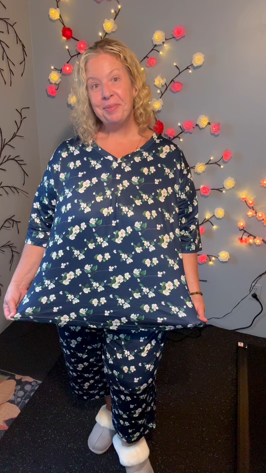 Plus size pajamas/lounge set available in 1x-4x and 23 color/pattern options.  Stretchy and soft that won’t shrink. Perfect for fall!  brand is LASTSHE available on Amazon 

#LTKFindsUnder50 #LTKStyleTip #LTKPlusSize