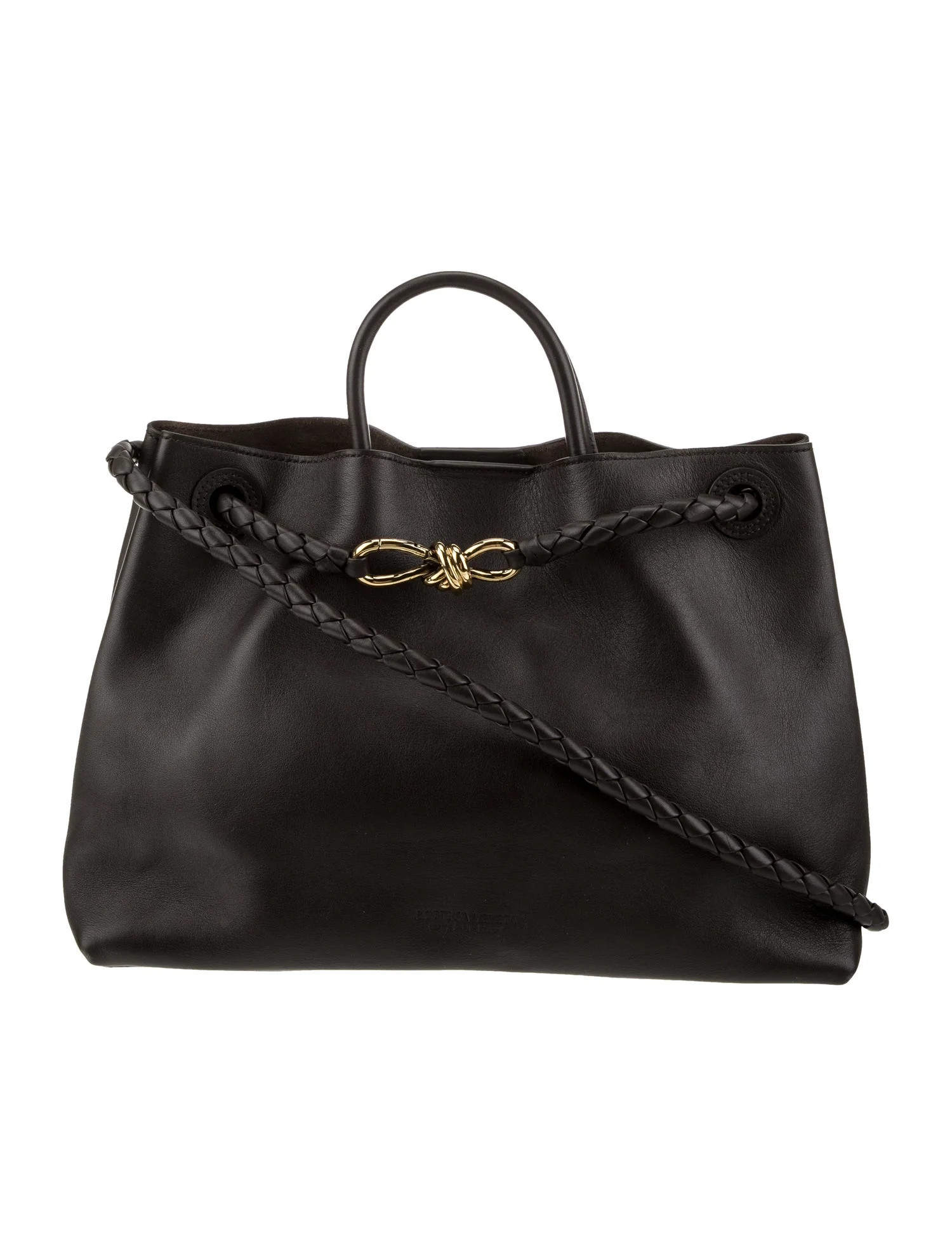 Intrecciato Top Handle Bag Large | The RealReal