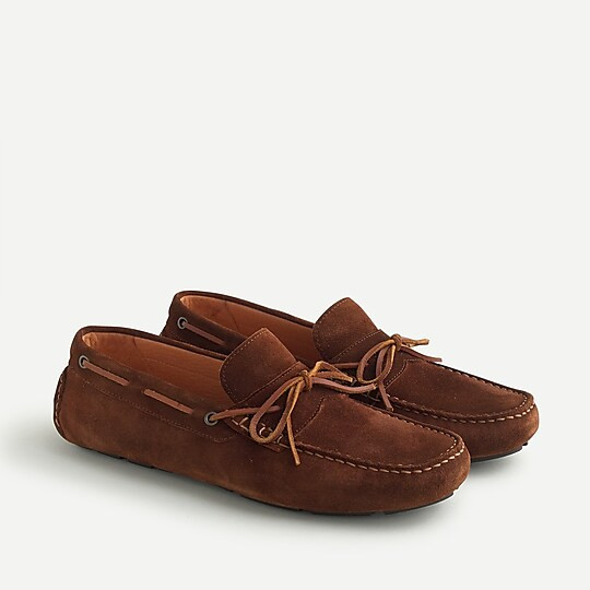 Kenton driving moccasins in suede | J. Crew US