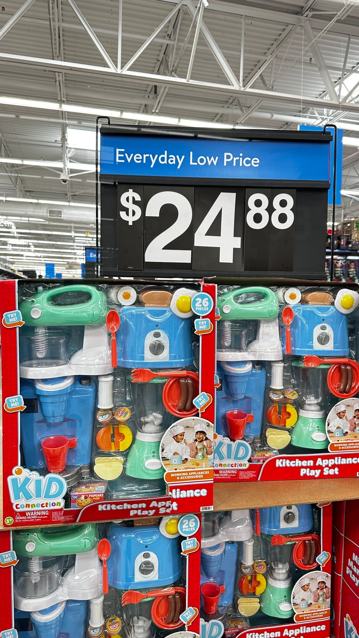 Upgrade the play kitchen with this 26-piece appliance set! Features a working mixer and toaster for realistic role-play. Perfect for little chefs.
#playkitchen #kidconnection #pretendplay #walmarttoys #toddlergiftideas #ltkhome

#LTKKids #LTKBaby