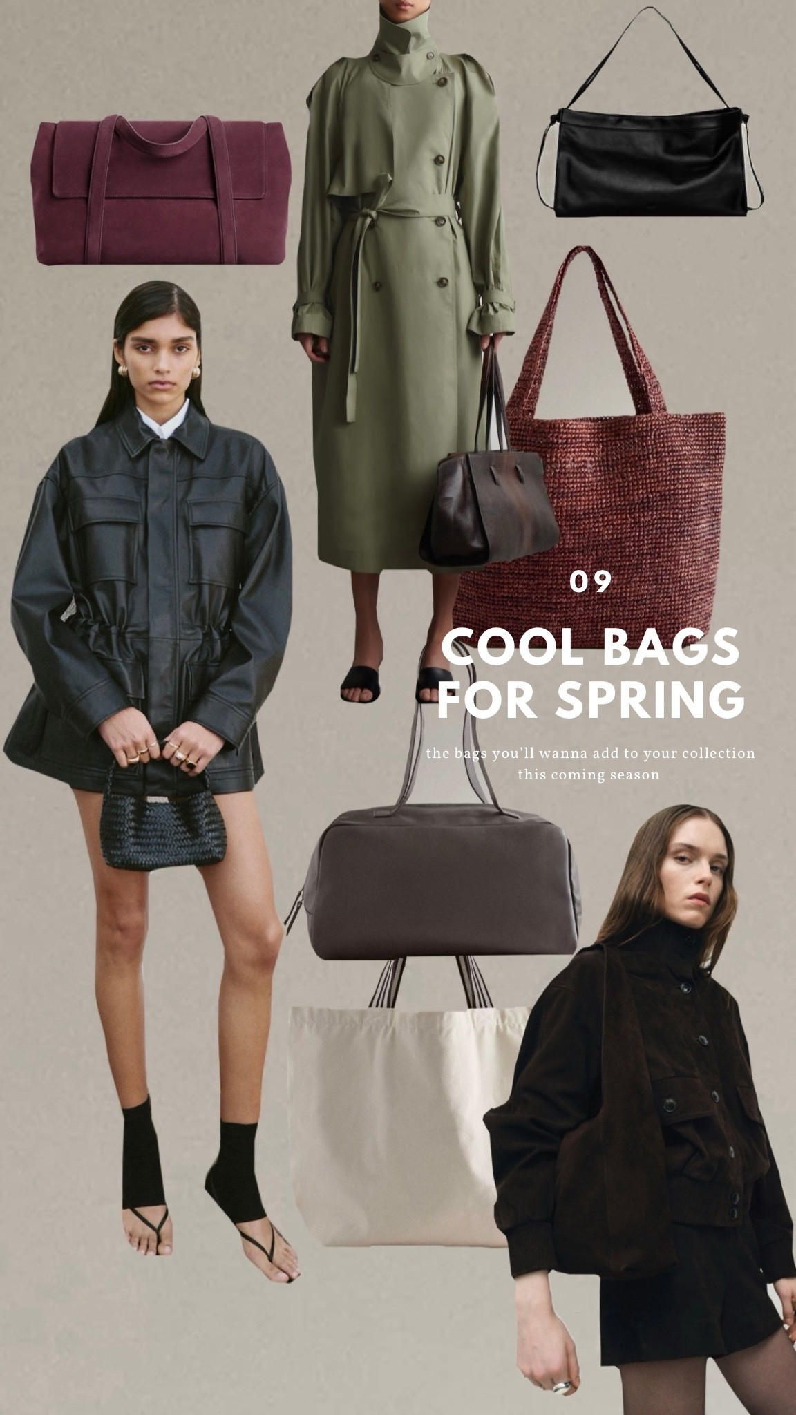 The Bags You Need For The Upcoming Season 🤎
#newseason #springbags 

#LTKspringtrends #LTKspring