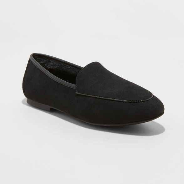 Women's Kasia Faux Fur Loafers - A New Day™ | Target