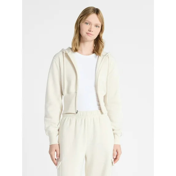 No Boundaries Fleece Zip Hoodie, Women's | Walmart (US)