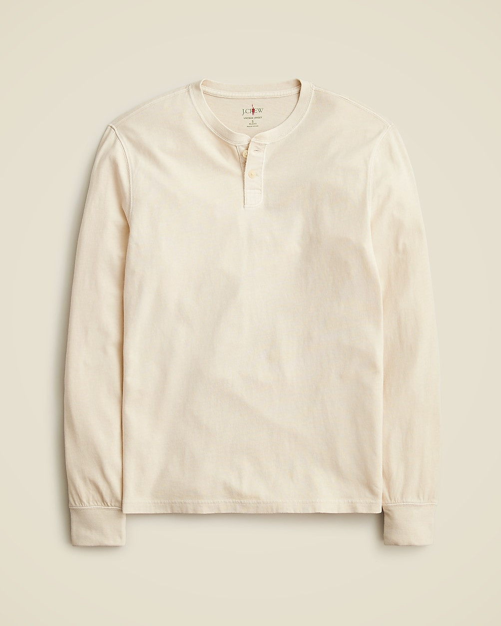 Vintage-wash cotton henley | J. Crew US