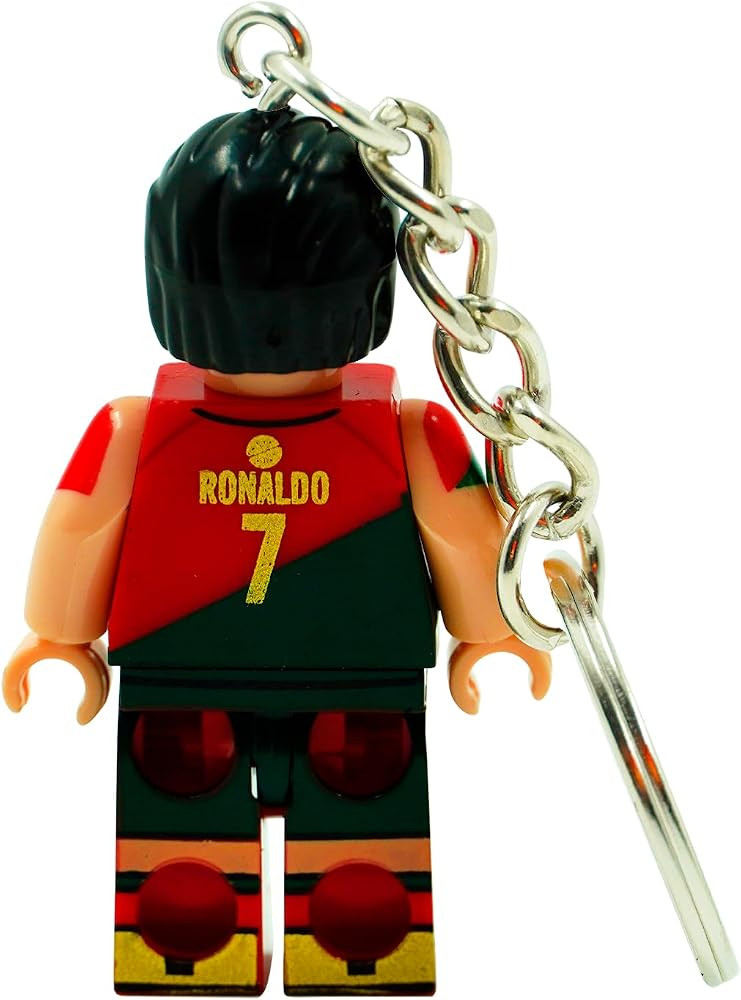 Custom Ronaldo Keychain \u2013 Portugal 2022 Jersey \u2013 Distinctive Block-Style Aesthetic \u20... | Amazon (US)