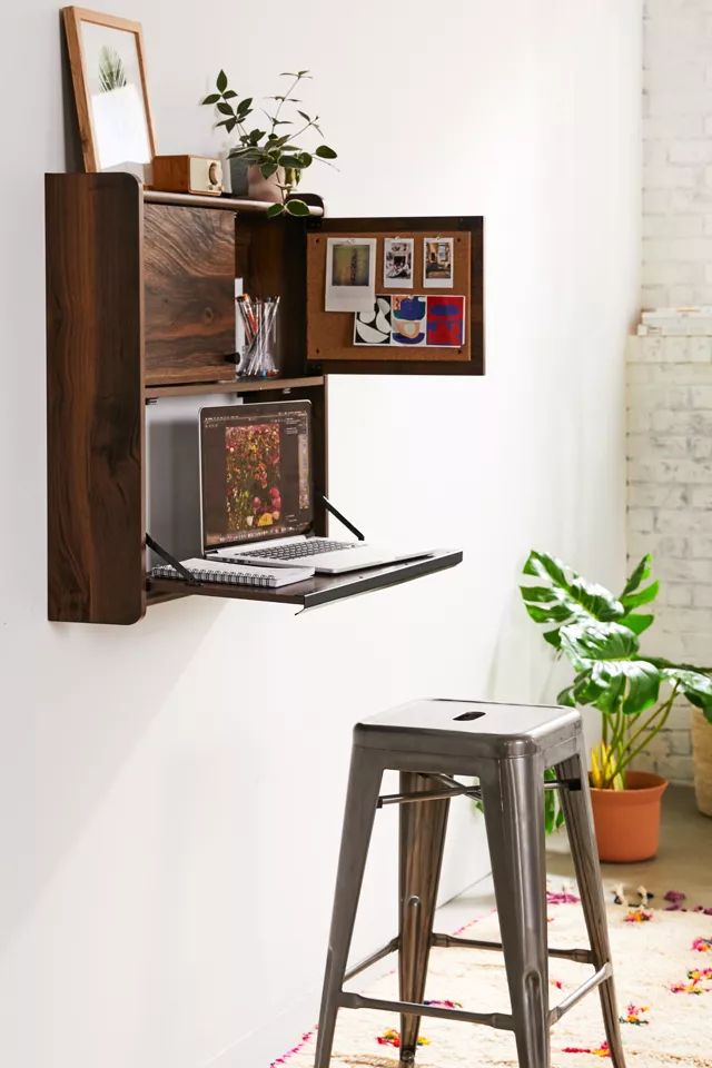 Murray Wall-Mounted Desk | Urban Outfitters (US and RoW)