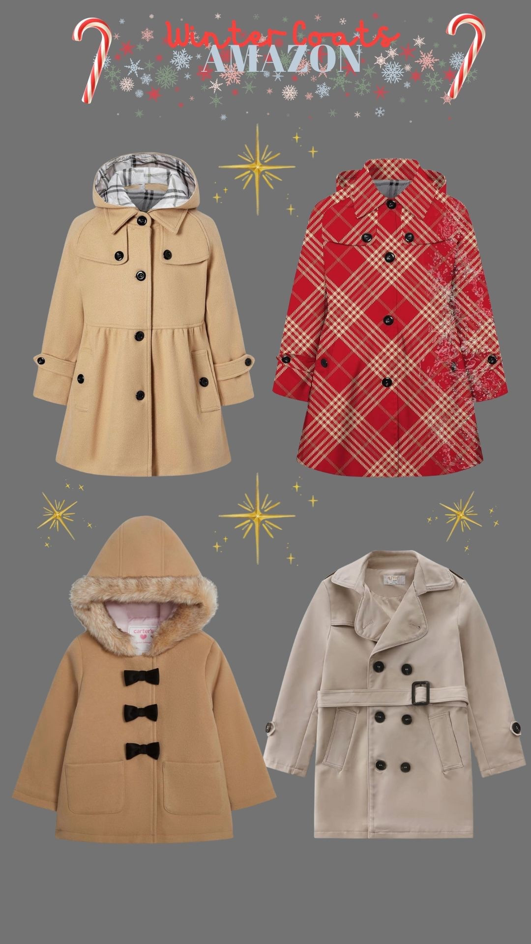 Girl’s Winter Coats 🎄❄️✨🎁
Little girls, big girls. 

#LTKGiftGuide #LTKKids #LTKHoliday