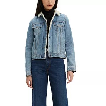 Women's Levi's® Sherpa-Lined Trucker Jacket | Kohl's