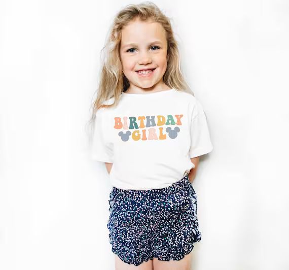 Birthday Girl Shirt Disney Birthday Shirtdisney World | Etsy | Etsy (US)