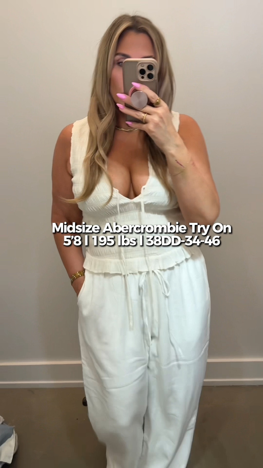 Midsize summer spring outfits

top L (stretchy, size down if inbetween). There is an exact match crinkle pants to the top (linked) 

pant 1: linen drawstring pant Midsize summer spring outfit 

pant 2: pink Palazzo trouser 31 (12) reg length 

pant 3: trouser balloon pant (Lovedddd) size 31 (12)


#springoutfit #summeroutfit

#LTKMidsize #LTKSpringSale #LTKOver40
#LTKMidsize #LTKootd 

#LTKgrwm