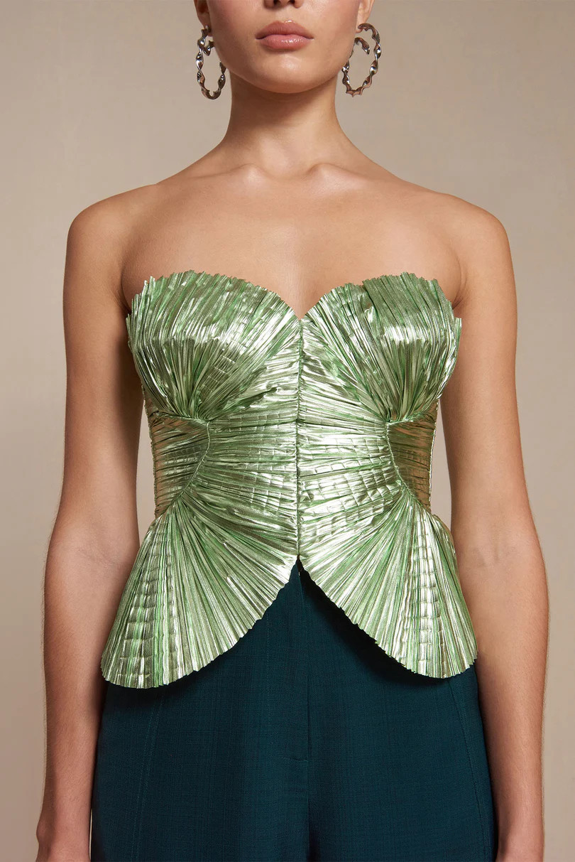 JACE TOP - SPEARMINT METALLIC | Cult Gaia - US