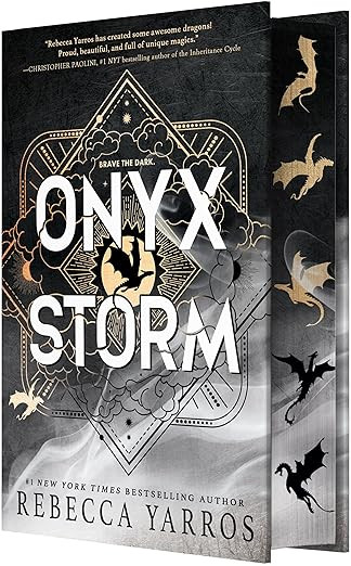 Onyx Storm (Deluxe Limited Edition) (The Empyrean, 3)     Hardcover – January 21, 2025 | Amazon (US)