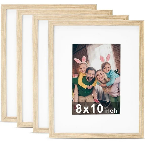 HOUSE DAY Picture Frames, Wooden Picture Frames for Wall Decor Home Decor Tabletop Display, 4 Pac... | Walmart (US)