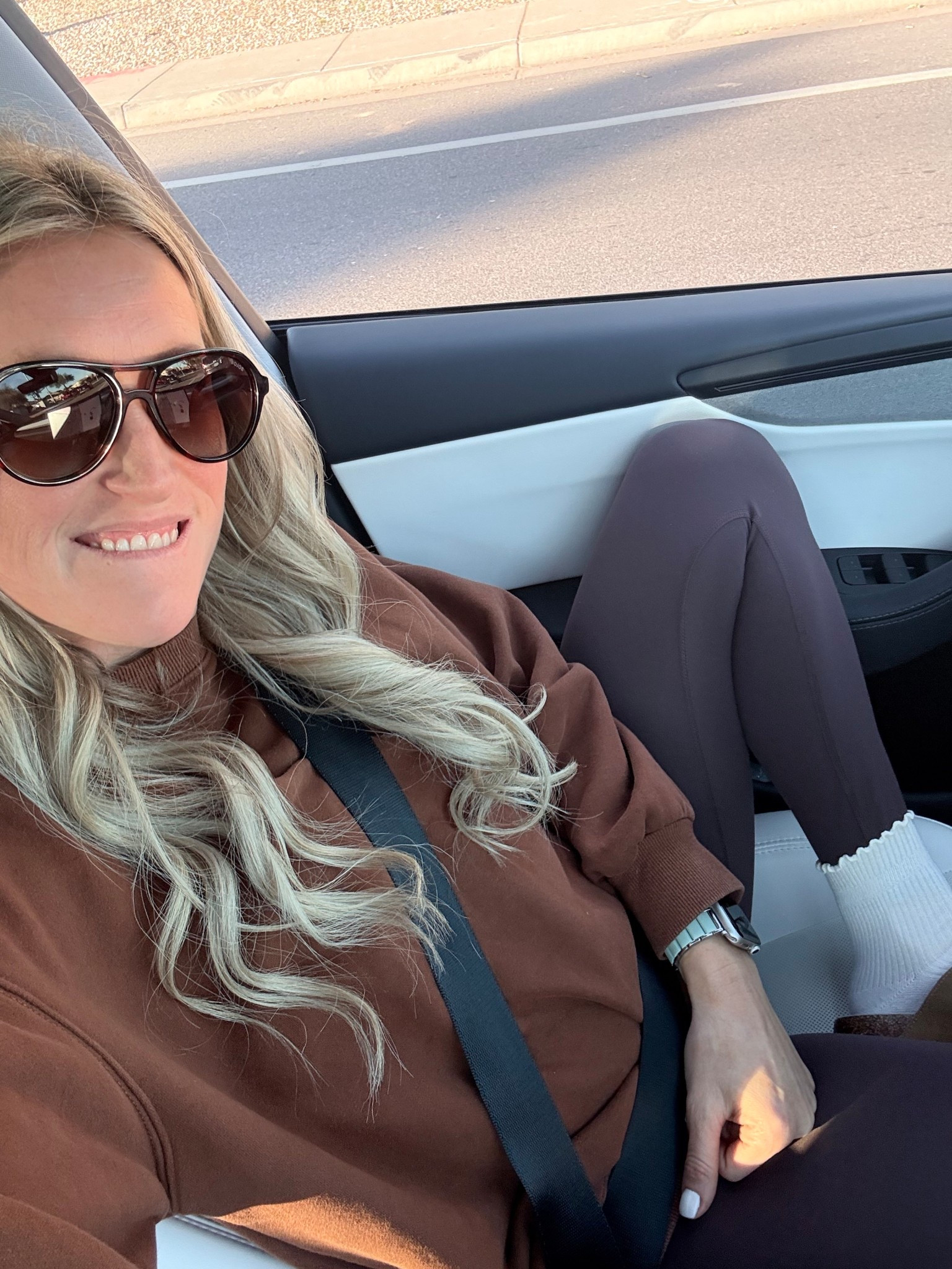 Loving all the browns today!

#LTKdayinmylife #LTKmomlife #LTKActive