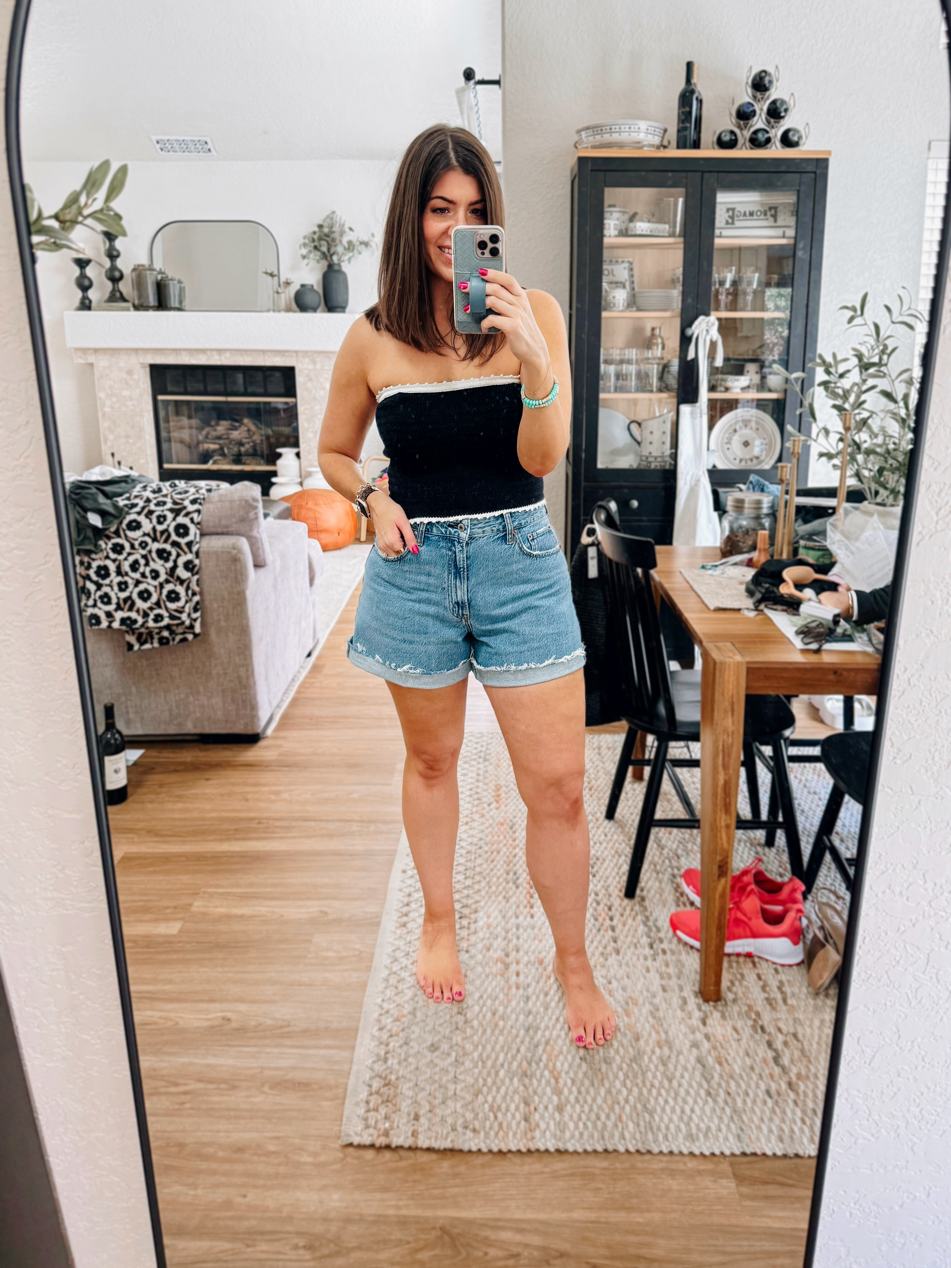 Use code SPRINGAF
In a medium crochet too (has straps too)
In a 30 curve love short (run loose)

#LTKMidsize #LTKSeasonal #LTKOver40