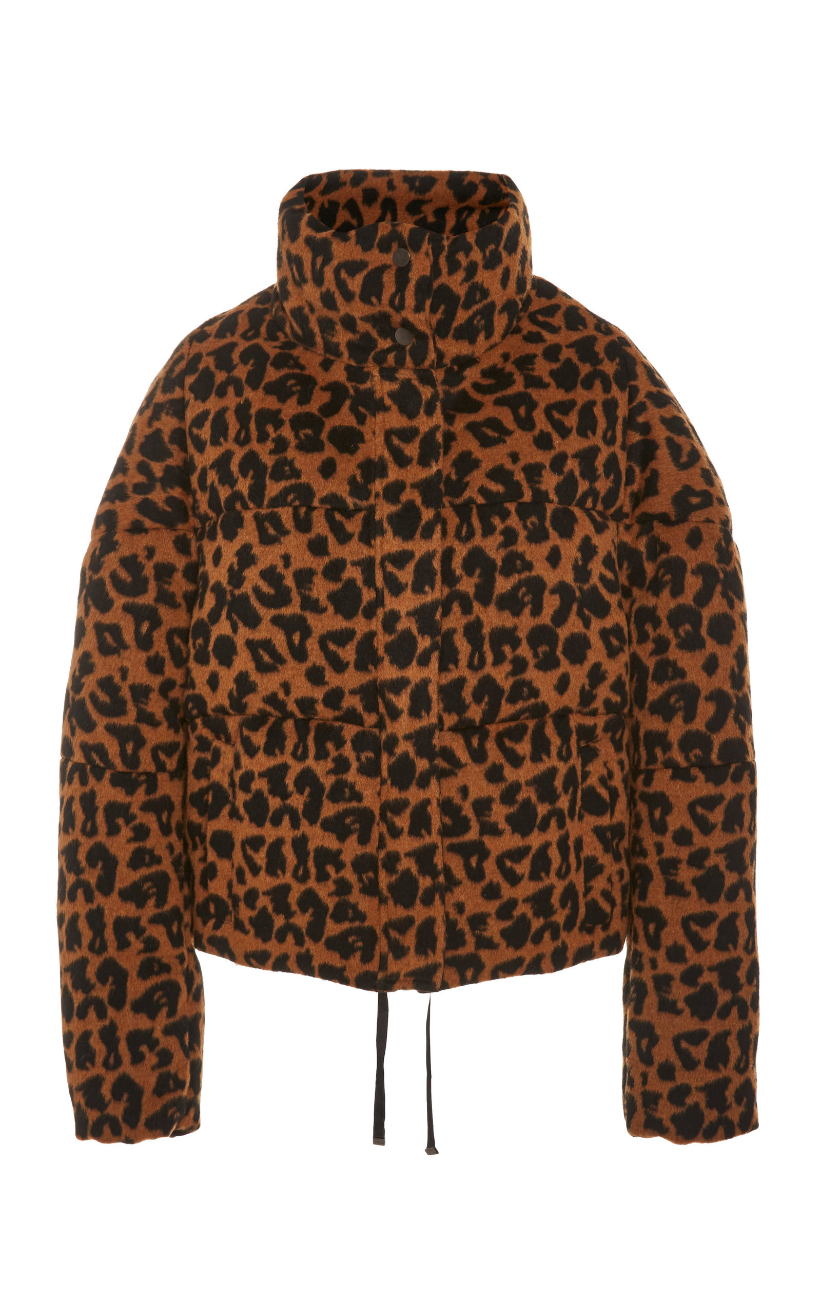 Apparis Quilted Printed Brushed-Felt Coat | Moda Operandi (Global)