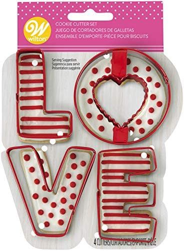 WILTON INDUSTRIES, INC COOKIE CUTTER SET LOVE, us:one size | Amazon (US)