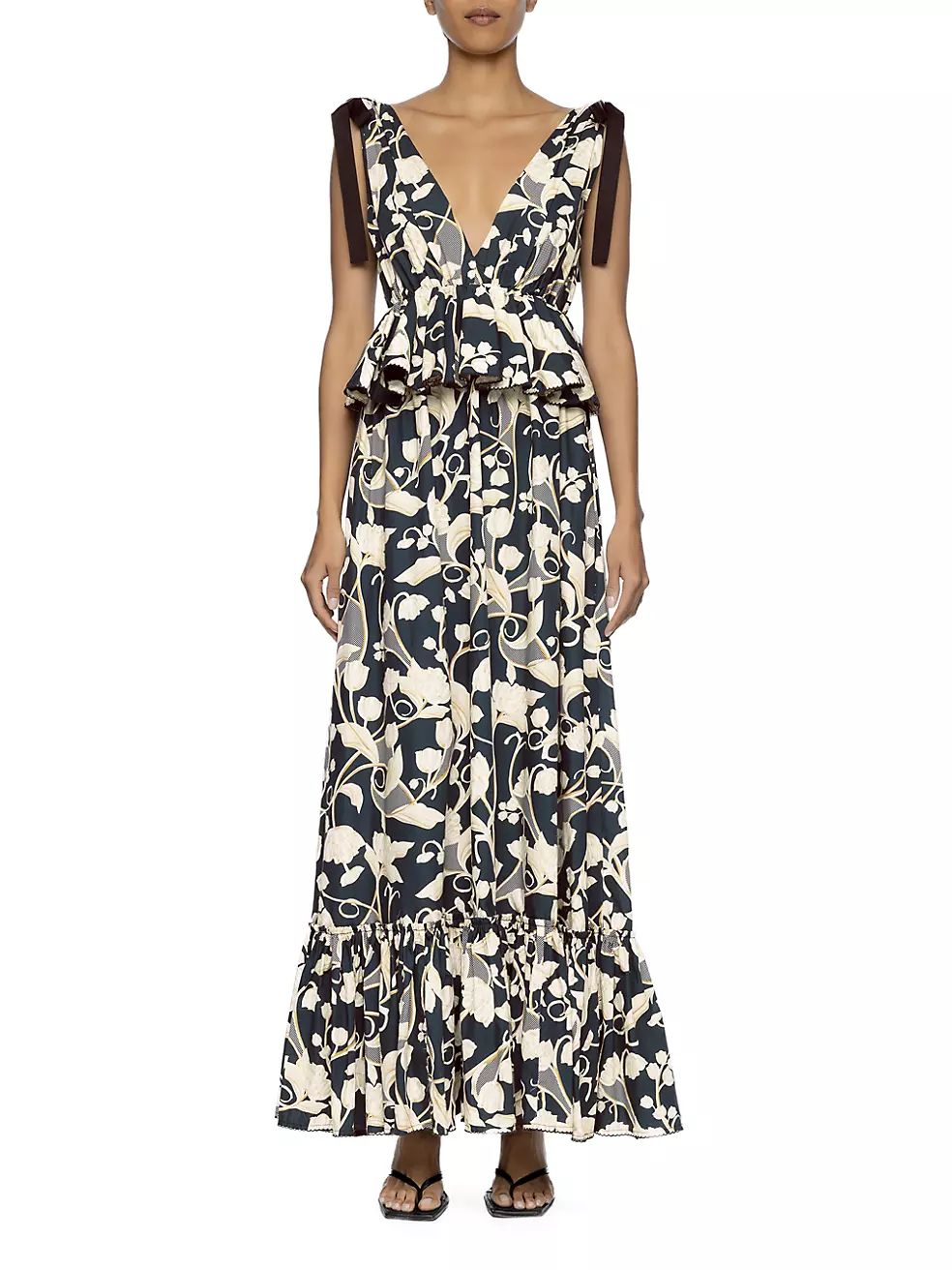 Infinito Perla Floral Cotton Maxi Dress | Saks Fifth Avenue