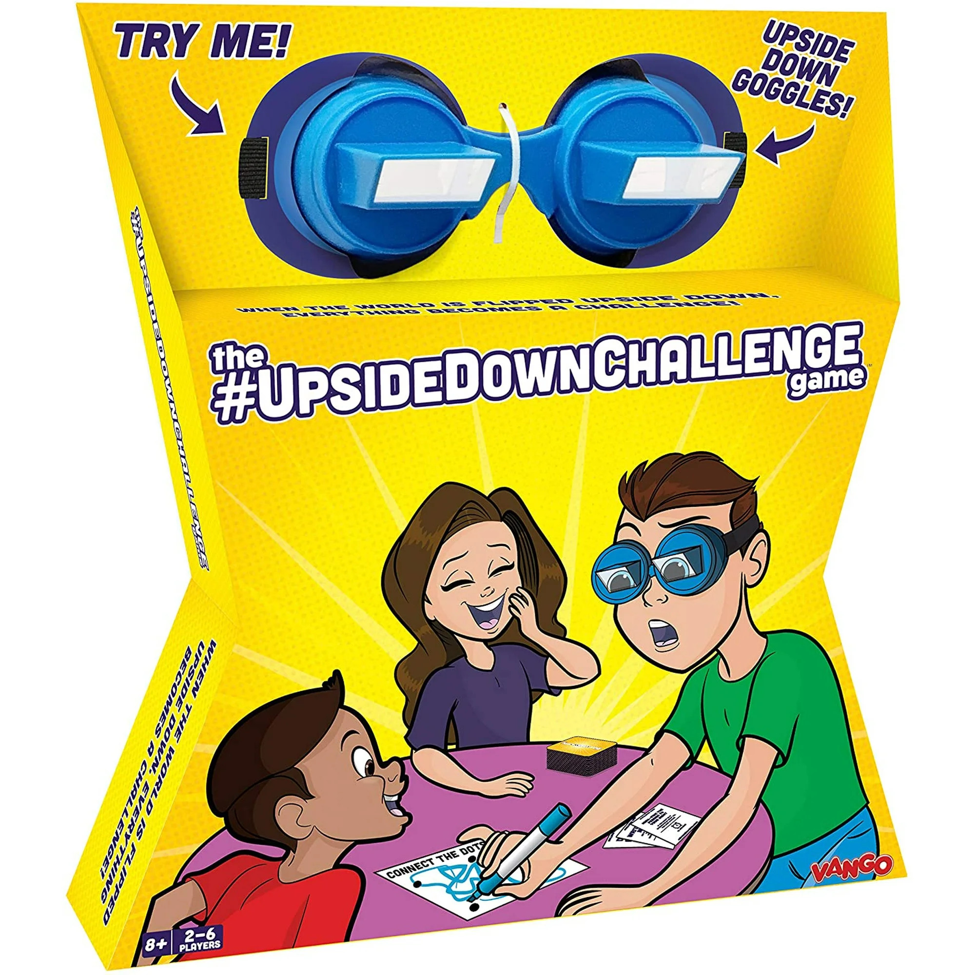 Vango Upside Down Challenge Game for Kids & Family, Complete Fun Challenges with Upside Down Gogg... | Walmart (US)