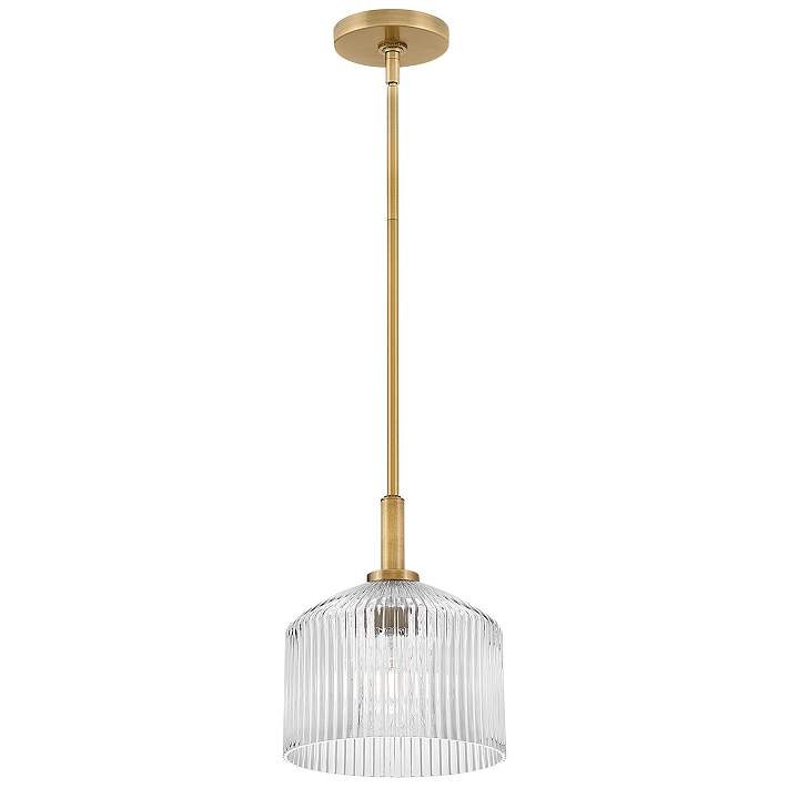 Lark Lisette Small Pendant Lacquered Brass - #7316G | Lamps Plus | Lamps Plus